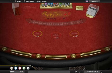 Игра Raise Up Poker (Espresso)  играть бесплатно онлайн